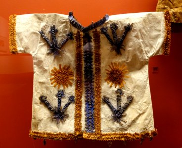 Jacket of bark cloth, Tahiti, 1899 - Ethnological Museum, Berlin - DSC01290