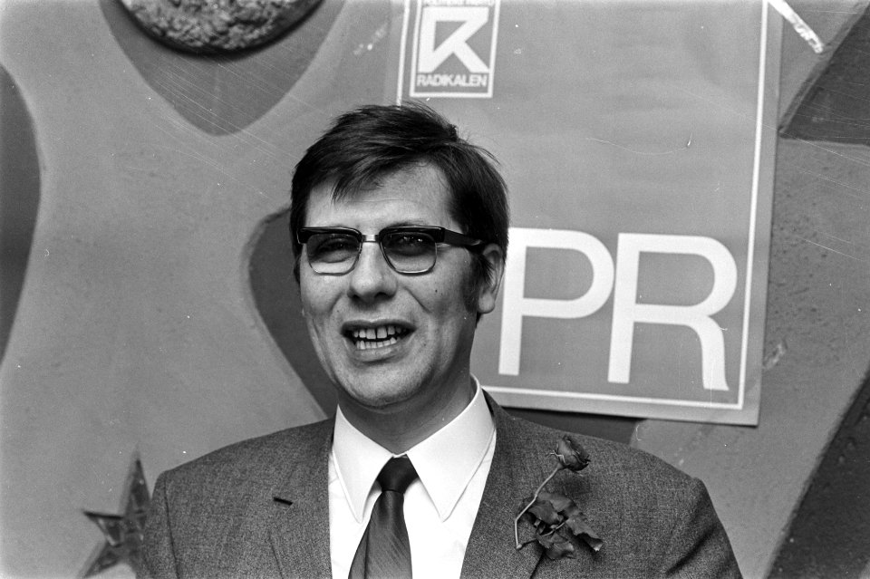 Jaarcongres van de PPR in Rotterdam Eerste Kamerlid en nieuw verkozen partijvo…, Bestanddeelnr 923-5914