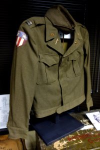 Jacket and cap, World War II - Fort Devens Museum - DSC07145