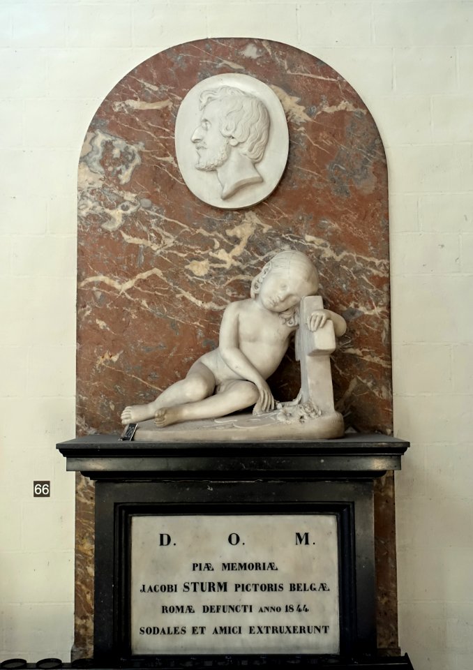 Jacobi Sturm memorial - Église Notre-Dame-de-la-Chapelle - Brussels, Belgium - DSC07779