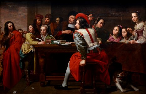 Jacob van Oost (I) The calling of Matthew Groeningemuseum 01052015 1