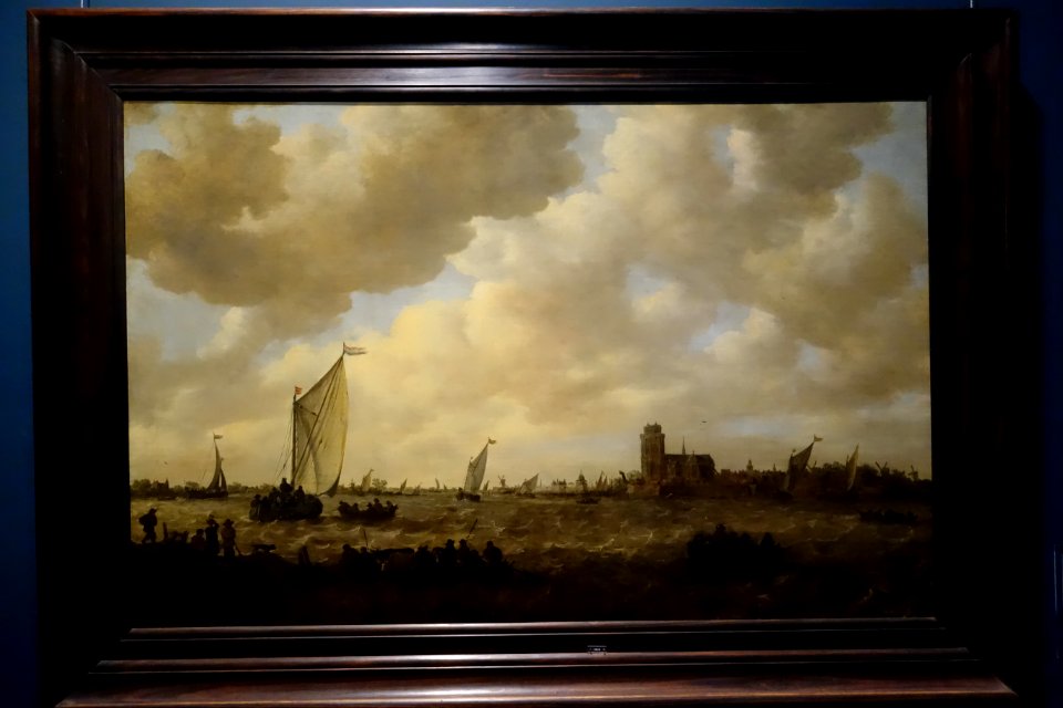 Jan van Goyen, View of Dordrecht From the Dordtse Kil, 1644 or 1653