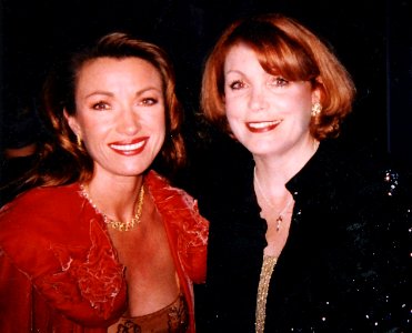 Jane Seymour with Terrie Frankel Producers Guild of America Awards