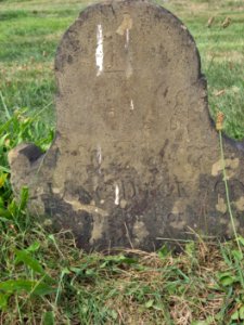 Jane Dickson (Child) Tombstone, Hiland Cemetery, 2015-08-17, 01