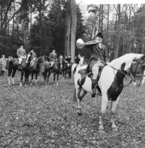 Jaarlijkse traditionele St. Hubertusslipjacht te Amersfoort, Bestanddeelnr 911-7422