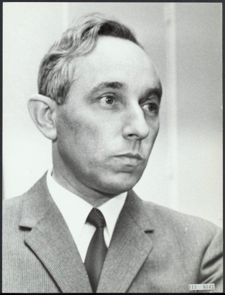 Jan Lanser, voorzitter CNV (1969-1978), Bestanddeelnr 119-0542