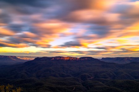 Jamison Valley At Sunset (220226589) photo