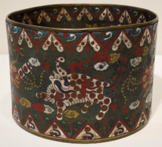 Japanese cloisonné vessel, Edo period, long-term loan to the Cincinnati Art Museum photo