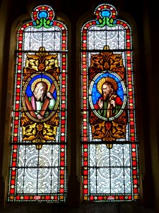 Jandun (Ardennes) église Notre-Dame, vitrail 03