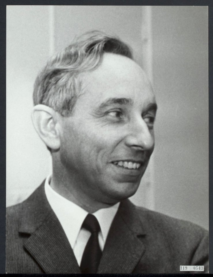 Jan Lanser, voorzitter CNV (1969-1978), Bestanddeelnr 119-0543