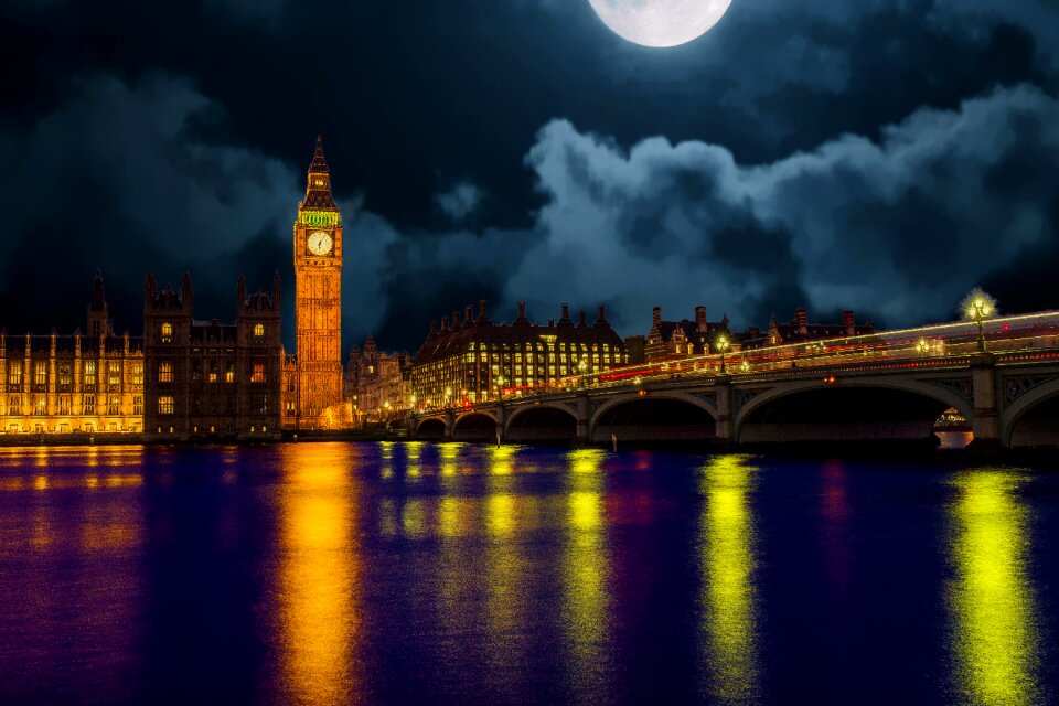 Landmark cityscape uk