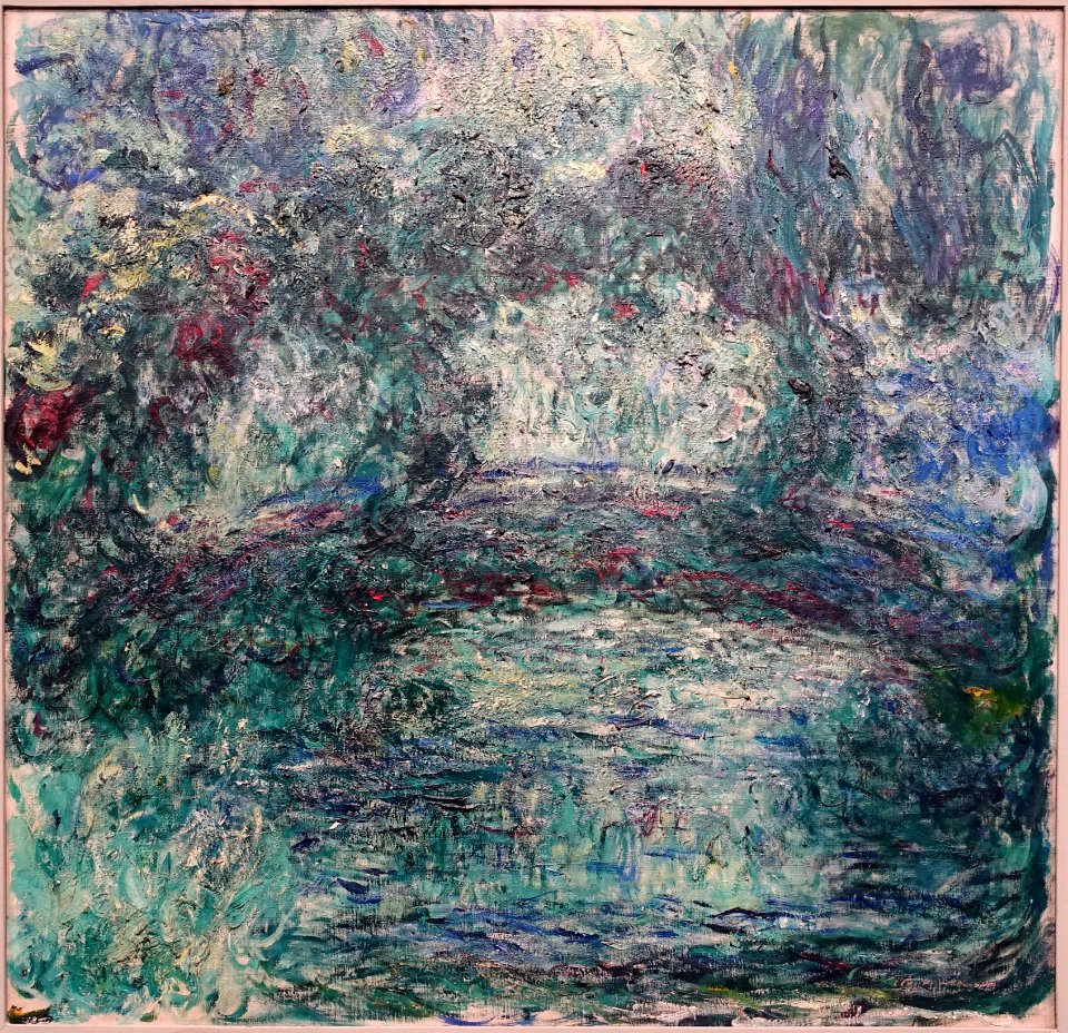 Japanese Bridge over the Water-Lily Pond in Giverny, by Claude Monet, 1920-1924, oil on canvas - Museu de Arte de São Paulo - DSC07355