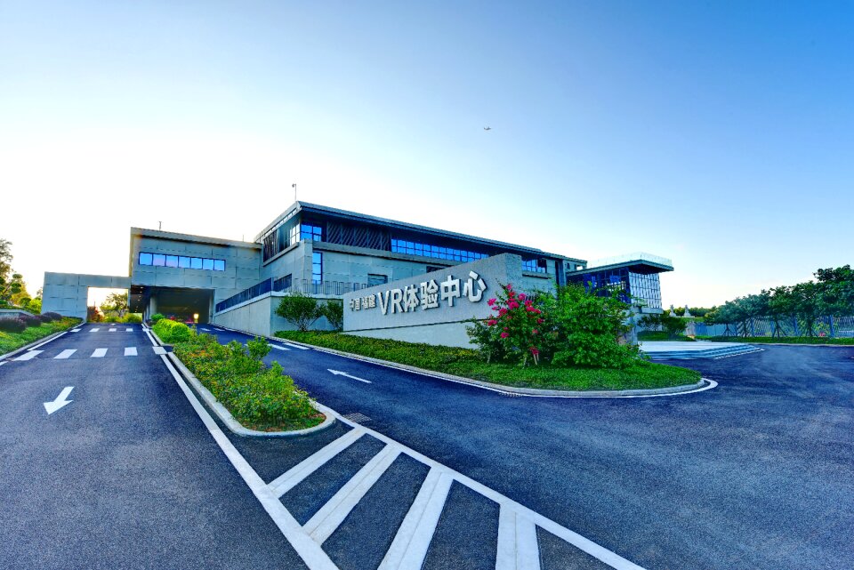 China vr base building