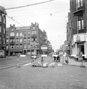 Jan Evertsenstraat voor verkeer afgesloten, Bestanddeelnr 911-4713 photo