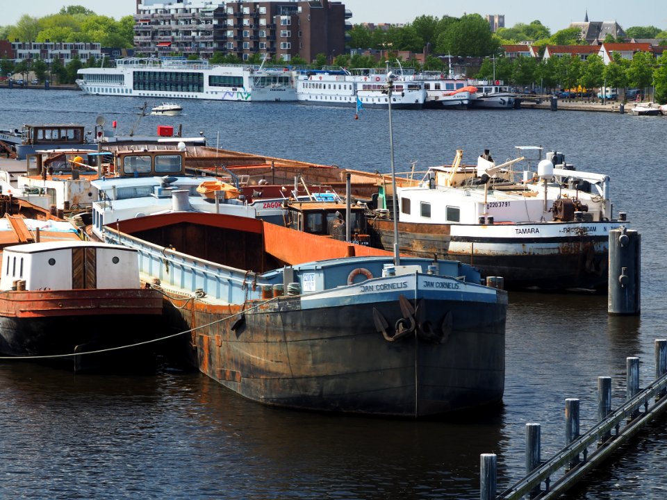 Jan Cornelis (ship, 1914) op het Spaarne pic1