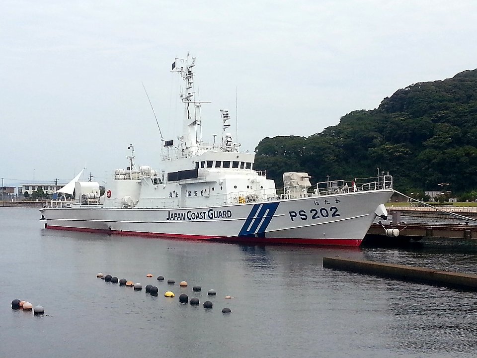JapanCoastGuard PS202 Hotaka Tsuruga 20130721 111755