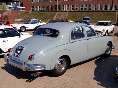 Jaguar Mark I (1957), Dutch licecence registration DM-36-51, pic1