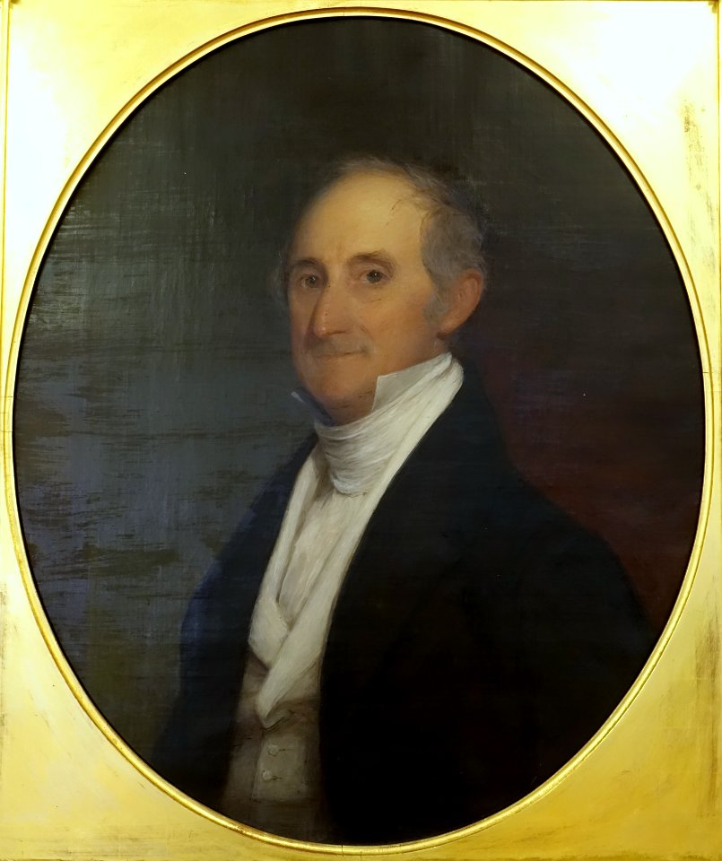 James Tisdale, Jr., by James Frothingham, c. 1830-1840, oil on canvas - Old Colony History Museum - Taunton, Massachusetts - DSC03854