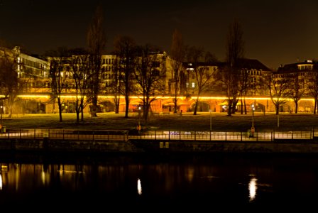 James-Simon-Park from other side of the Spree at night 2021-01-17 pixel shift 02