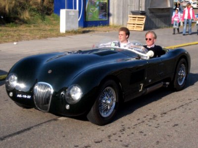 Jaguar C TYPE dutch licence registration AE-19-27 pic06