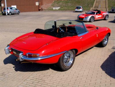 Jaguar E-type (1961), Dutch licecence registration AM-57-80, pic1