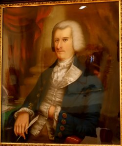 James Tisdale (1753-1798), artist unknown, c. 1790, pastel on board - Old Colony History Museum - Taunton, Massachusetts - DSC03751