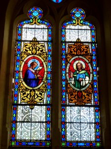 Jandun (Ardennes) église Notre-Dame, vitrail 04