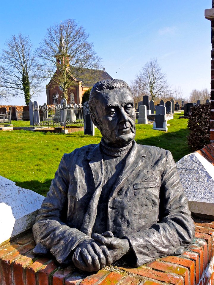 Jan Boer door Greet Grottendieck in Rottum