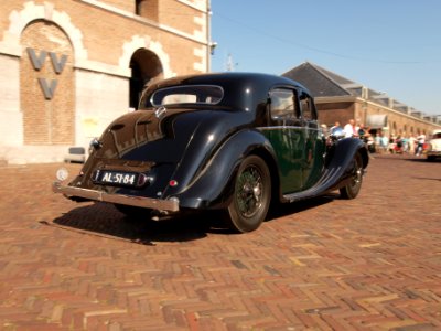 Jaguar 2 axle risedbody saloon (1948), Dutch licence registration AL-51-84 pic6
