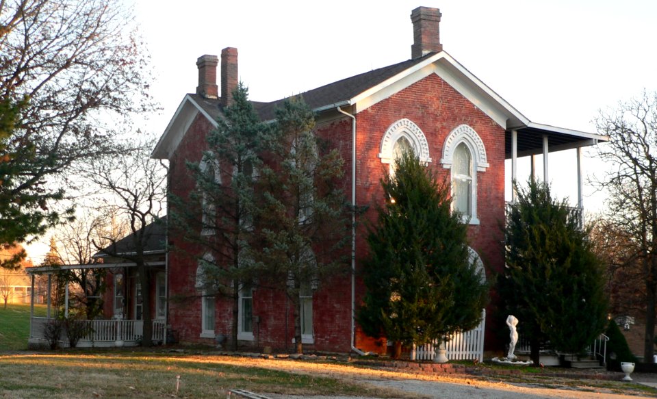 James B. Weaver house from NW 1