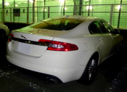 Jaguar XF Saloon (J05) rear