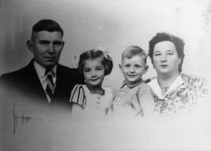 Jan, Brigitta, Gerard en Corneel Kuil