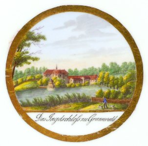 Jagdschloss Grunewald um 1820