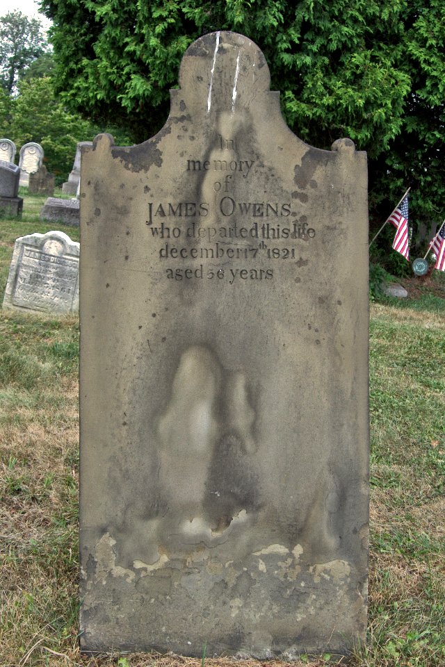 James Owens Tombstone, Hiland Cemetery, 2015-08-17, 01