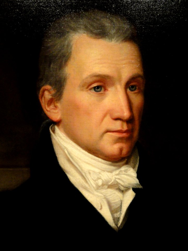 James Monroe by John Vanderlyn (detail), 1816 - DSC03230