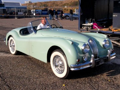 Jaguar XK 140 MC dutch licence registration DR-66-51 pic4