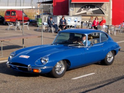 Jaguar E-type belgium licence registration NUL-176 pic1