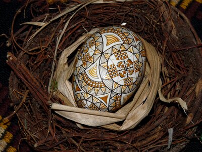 Colorful decoration egg