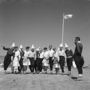 Jamboree 1963 te Marathon Griekenland. Libanon dansgroep, Bestanddeelnr 915-4339
