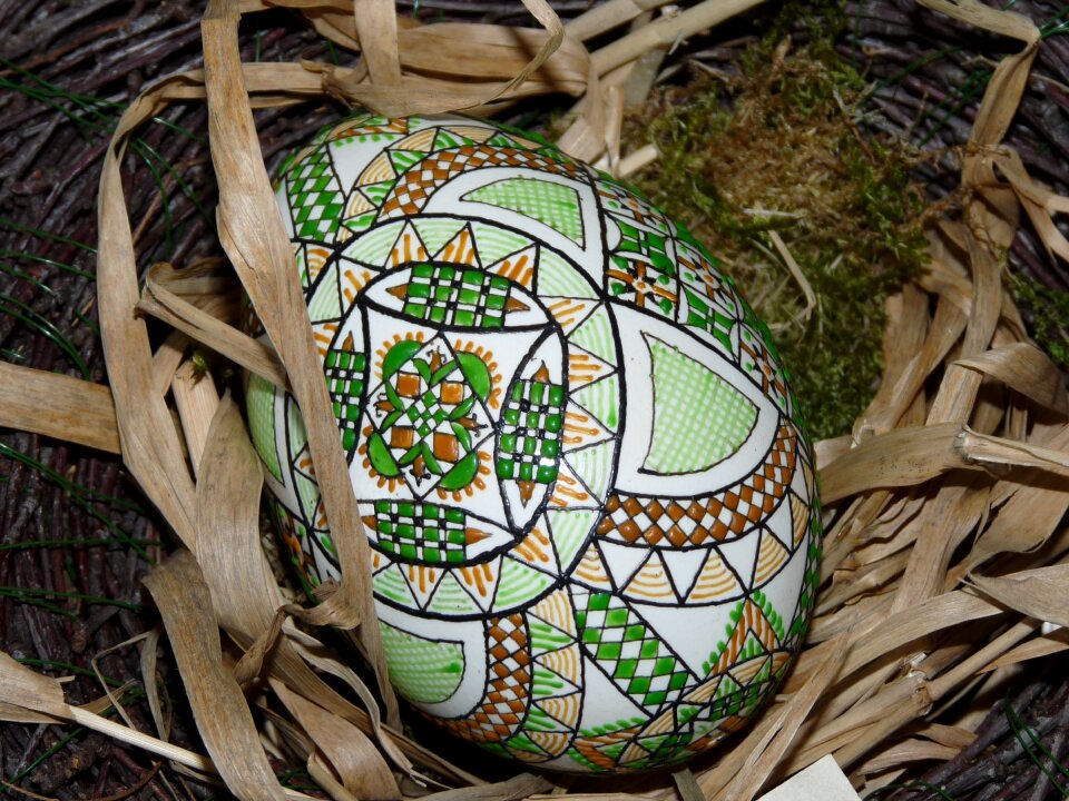 Colorful decoration egg