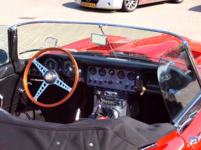 Jaguar E-type (1961), Dutch licecence registration AM-57-80, pic2