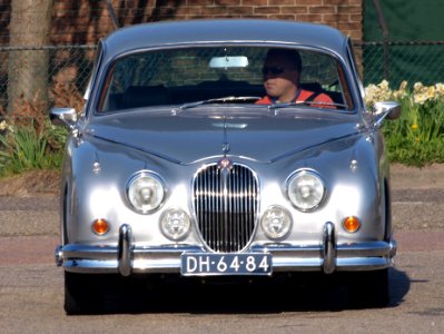 Jaguar Mk II (1966), Dutch licecence registration DH-64-84, pic3