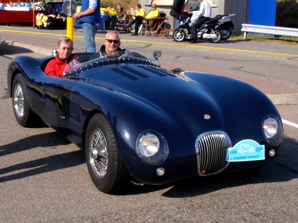 Jaguar C TYPE dutch licence registration unknown pic2