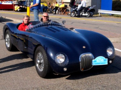 Jaguar C TYPE dutch licence registration unknown pic2