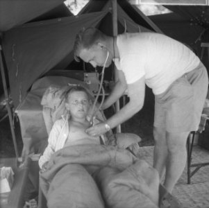 Jamboree 1963 te Marathon Griekenland. Doktershospitaal Nederland, Bestanddeelnr 915-4421