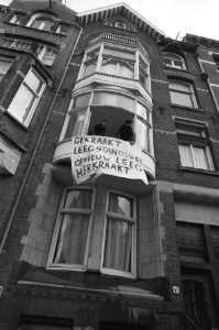 Jan Luyckenstraat 49 te Amsterdam weer gekraakt, Bestanddeelnr 934-2037