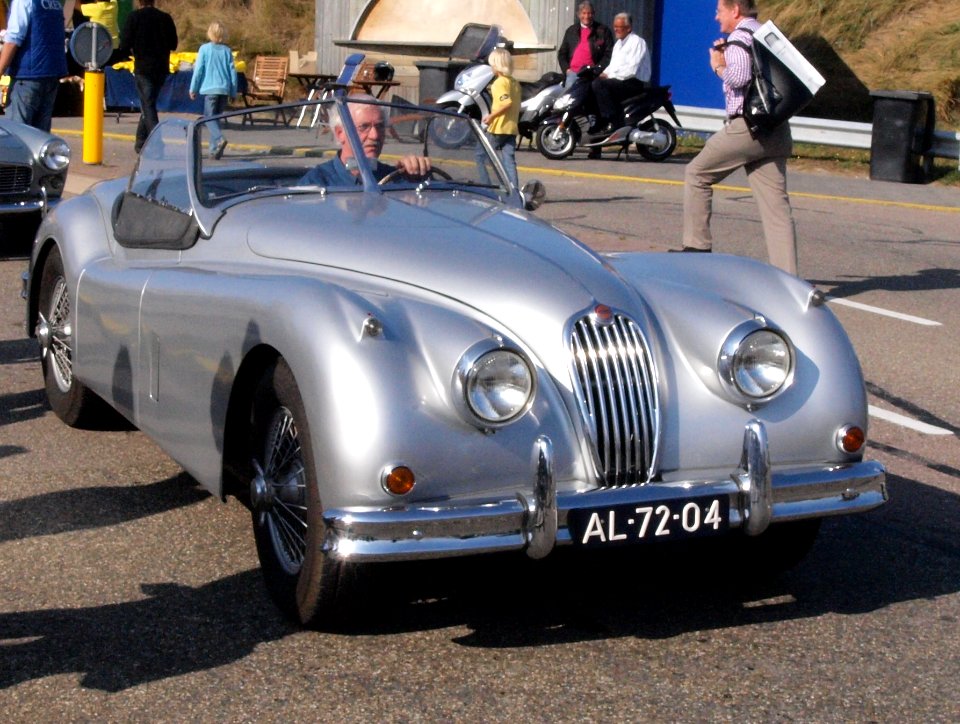 Jaguar XK140 dutch licence registration AL-72-04 pic2
