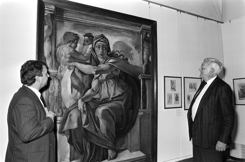 Jan Kassies opent tent. 100 jaar Prix de Rome en maakt winnaars Prix de Rome 1, Bestanddeelnr 933-4170