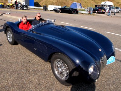 Jaguar C TYPE dutch licence registration unknown pic1