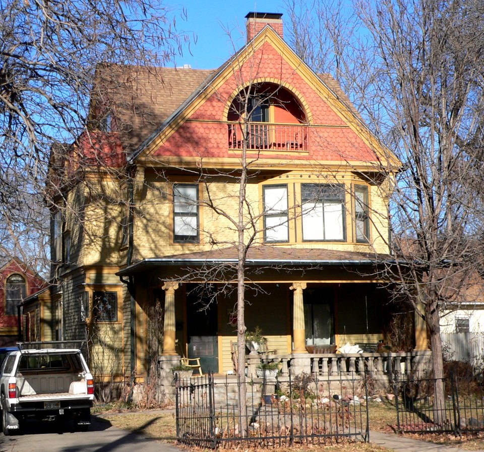 James D. Calhoun house (Lincoln, Nebraska) from SW 1